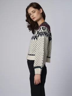 The Heart Fair Isle Cardigan -Orciani Store the great the heart fair isle cardigan 2