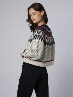 The Heart Fair Isle Cardigan -Orciani Store the great the heart fair isle cardigan 5