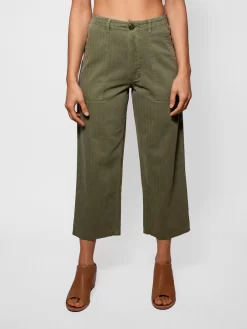 The Herringbone Trooper Pant Army