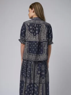 The Kerchief Top Bandana Print -Orciani Store the great the kerchief top bandana print 2