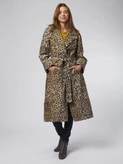 The Long Belted Coat Leopard -Orciani Store the great the long belted coat leopard 2