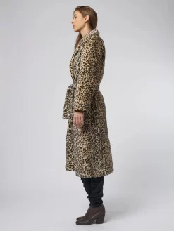 The Long Belted Coat Leopard -Orciani Store the great the long belted coat leopard 3