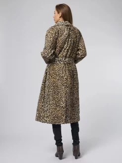 The Long Belted Coat Leopard -Orciani Store the great the long belted coat leopard 5