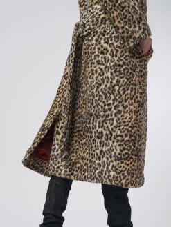 The Long Belted Coat Leopard -Orciani Store the great the long belted coat leopard 8