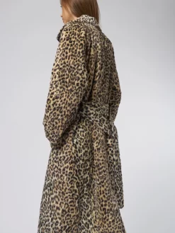 The Long Belted Coat Leopard -Orciani Store the great the long belted coat leopard 9