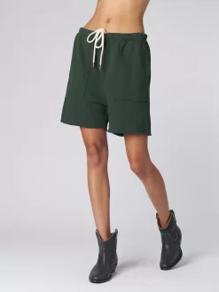 The Patch Pocket Sweat Short Dark Forest -Orciani Store the great the patch pocket sweat short dark forest 2