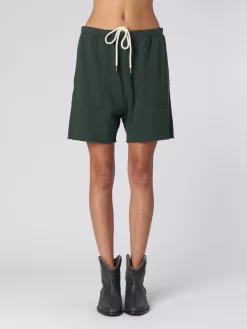 The Patch Pocket Sweat Short Dark Forest