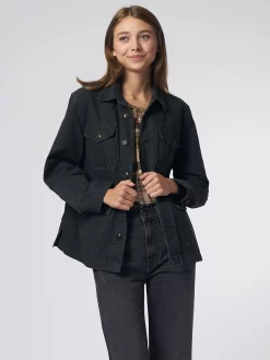 The Pleated Army Jacket Black -Orciani Store the great the pleated army jacket black 2