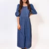 The Ravine Dress Dutch Blue