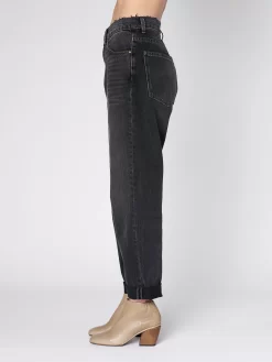 The Slouch Taper Jean Onyx -Orciani Store the great the slouch taper jean onyx 2