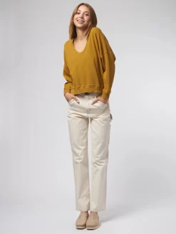 The U-Neck Sweatshirt Safari -Orciani Store the great the u neck sweatshirt safari 5