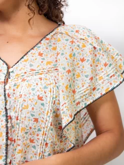 The Whip Stitched Flounce To Pastel Floral -Orciani Store the great the whip stitched flounce to pastel flor 8