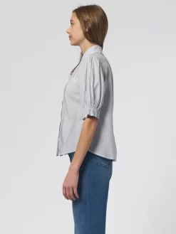 Gemma Blouse Navy Stripe -Orciani Store trovata gemma blouse navy stripe 3