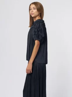 ULLA JOHNSON Aimee Top Midnight -Orciani Store ulla johnson aimee top midnight 2