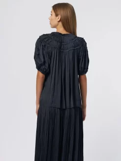 ULLA JOHNSON Aimee Top Midnight -Orciani Store ulla johnson aimee top midnight 3