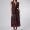 ULLA JOHNSON Arisa Dress Garnet