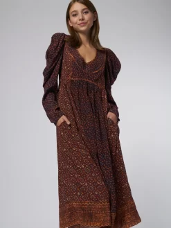 ULLA JOHNSON Diann Dress Agate -Orciani Store ulla johnson diann dress agate 9