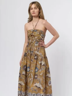 ULLA JOHNSON Ella Dress Oleander -Orciani Store ulla johnson ella dress oleander 2