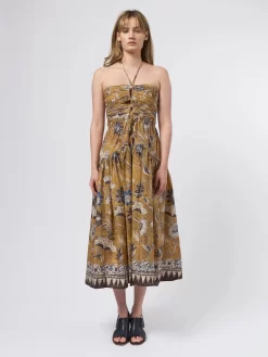 ULLA JOHNSON Ella Dress Oleander
