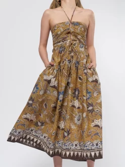 ULLA JOHNSON Ella Dress Oleander -Orciani Store ulla johnson ella dress oleander 8