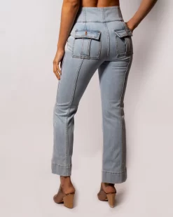 ULLA JOHNSON Ellis Jean Light Wash -Orciani Store ulla johnson ellis jean light wash 2