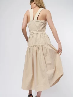 ULLA JOHNSON Enzo Dress Sand -Orciani Store ulla johnson enzo dress sand 8