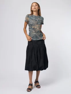 ULLA JOHNSON Estelle T-Shirt Waimea -Orciani Store ulla johnson estelle t shirt waimea 5