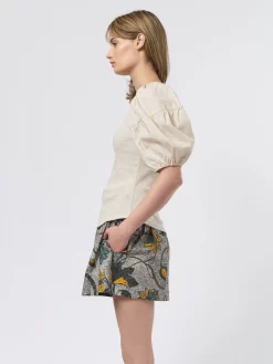 ULLA JOHNSON Harlowe Pullover Ivory -Orciani Store ulla johnson harlowe pullover ivory 2