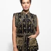ULLA JOHNSON Indira Vest Noir