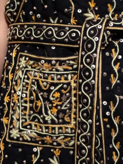 ULLA JOHNSON Indira Vest Noir -Orciani Store ulla johnson indira vest noir 4