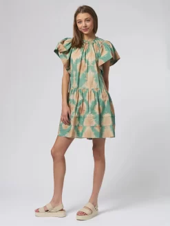 ULLA JOHNSON Isolde Dress Calcite -Orciani Store ulla johnson isolde dress calcite 2