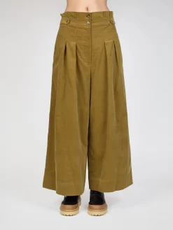 ULLA JOHNSON Kiva Culottes Tapenade