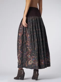 ULLA JOHNSON Lena Skirt Obsidian -Orciani Store ulla johnson lena skirt obsidian 5