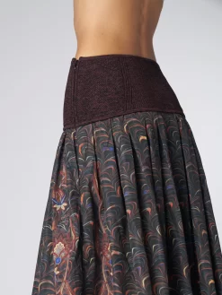 ULLA JOHNSON Lena Skirt Obsidian -Orciani Store ulla johnson lena skirt obsidian 6