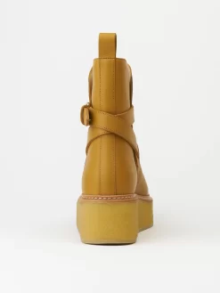 ULLA JOHNSON Lennox Ankle Buckle Boot Sand -Orciani Store ulla johnson lennox ankle buckle boot sand 5