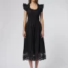 ULLA JOHNSON Leona Dress Noir