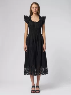 ULLA JOHNSON Leona Dress Noir