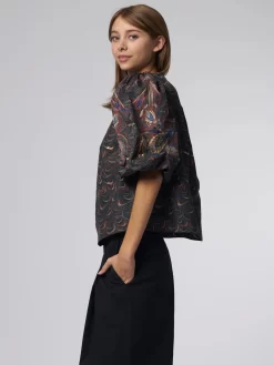 ULLA JOHNSON Lorena Top Obsidian -Orciani Store ulla johnson lorena top obsidian 2