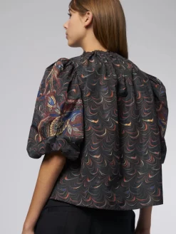 ULLA JOHNSON Lorena Top Obsidian -Orciani Store ulla johnson lorena top obsidian 4