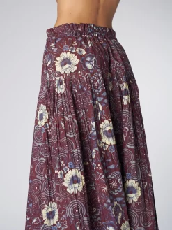 ULLA JOHNSON Lourdes Skirt Heliotrope -Orciani Store ulla johnson lourdes skirt heliotrope 6