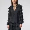 ULLA JOHNSON Lucy Blouse Noir