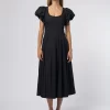 ULLA JOHNSON Malie Dress Noir