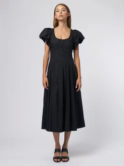 ULLA JOHNSON Malie Dress Noir