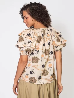 ULLA JOHNSON Mari Top Daisy -Orciani Store ulla johnson mari top daisy 2