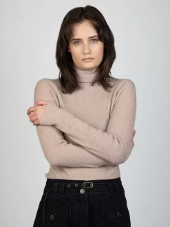 ULLA JOHNSON Mars Turtle Neck Dusty Rose