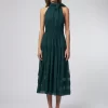 ULLA JOHNSON Maya Dress Everglade