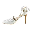 ULLA JOHNSON Milana Heel Chalk