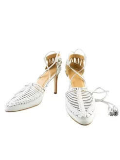 ULLA JOHNSON Milana Heel Chalk -Orciani Store ulla johnson milana heel chalk 3