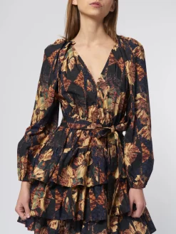 ULLA JOHNSON Miranda Dress Lupine -Orciani Store ulla johnson miranda dress lupine 6