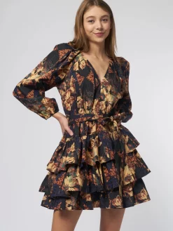 ULLA JOHNSON Miranda Dress Lupine -Orciani Store ulla johnson miranda dress lupine 8